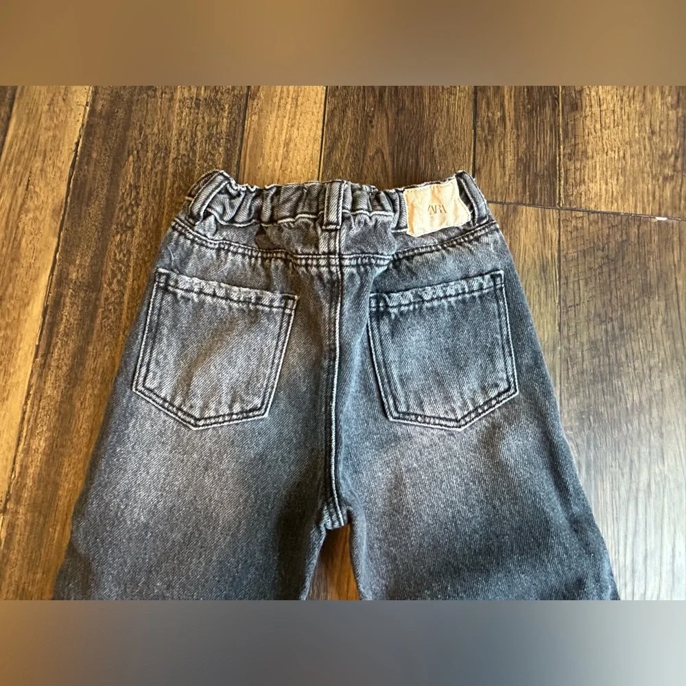 Zara Toddler Boys Black Denim Jeans Size 3-4T